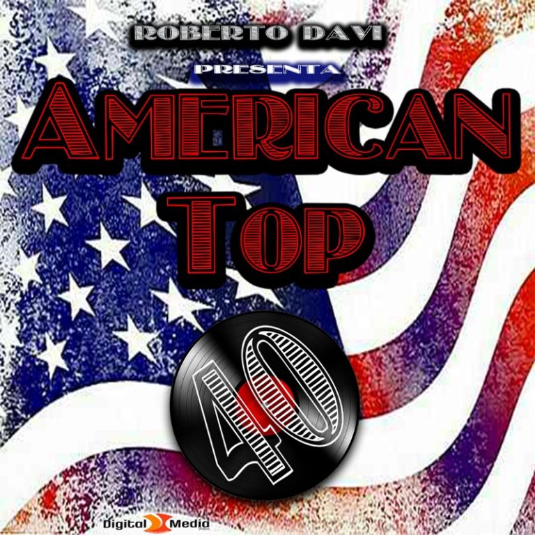 Copertina del programma American Top 40 con Roberto Davi
