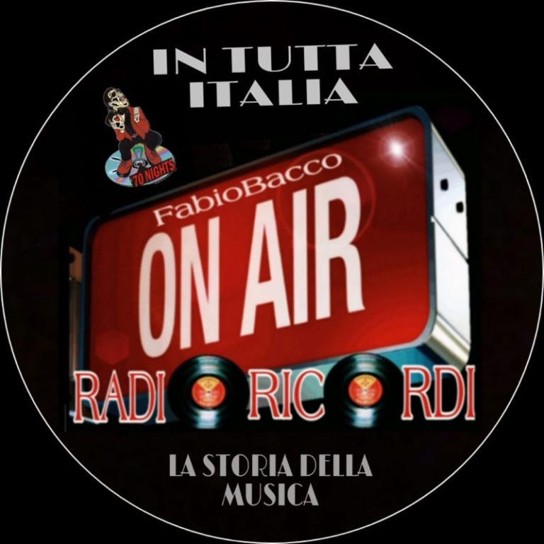 Copertina del programma Radio Ricordi con Fabio Bacco