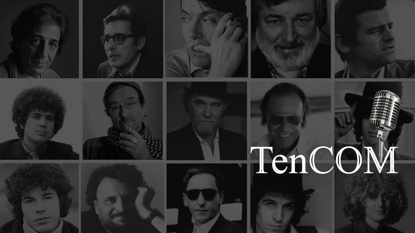 Copertina del programma TenCom dedicato al cantautorato